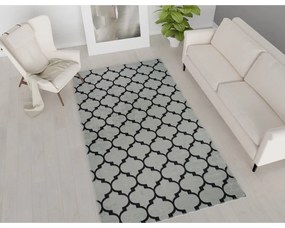 Tappeto lavabile grigio 80x50 cm - Vitaus