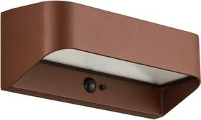 Nordlux - Lampada solare LED con sensore MARCELLIO LED/5W/5V IP54 marrone