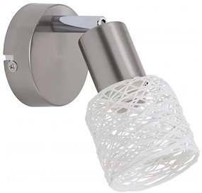 Briloner 2826-012 - Faretto da parete SPOT 1xE14/6W/230V cromo opaco