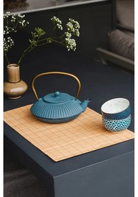 Teiera in ghisa blu 1,1 l Linhai - Bredemeijer