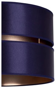 Duolla - Lampadario a sospensione con filo DUO 1xE27/15W/230V diametro 40 cm blu/oro