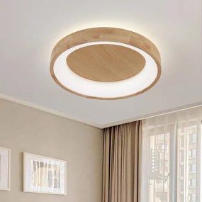 Brilagi-LED Lampada da soffitto FALCON WOOD LED/40W/230V 3000/4000/6000K 60 cm in legno