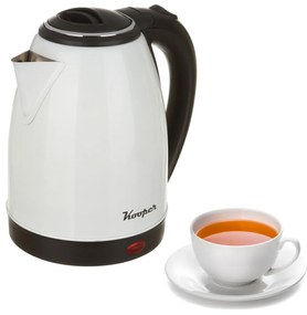 Bollitore elettrico acciaio avorio 1,8 L 1800 W Kooper