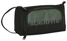 Astuccio per la Scuola con Accessori BlackFit8 Gradient Nero Verde militare (32 Pezzi)