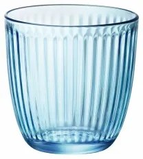 Set di Bicchieri Bormioli Rocco Line Azzurro 6 Unità Vetro (290 ml)