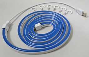 LED Striscia flessibile NEON LED/5V USB 1,8 m blu