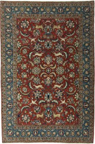 Ghom Tappeto persiano 210 x 140 Rosso (Iran) Annodato A Mano