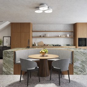 Plafoniera bianca Omiq – Sollux