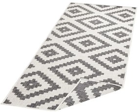 Tappeto grigio per esterni , 80 x 345 cm Malta - NORTHRUGS