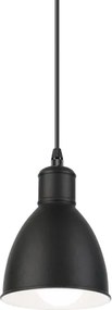 Brilagi - Lampadario LED su cavo RIDDY 1xE27/60W/230V nero