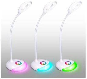 Solight WO44 - Lampada LED RGB da tavolo dimmerabile ricaricabile LED/5W/5V