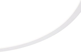 Plafoniera intelligente bianca 29,5 cm con LED RGBW IP54 - Siem