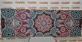 Stampa su tela – Mandala indiana con motivo floreale