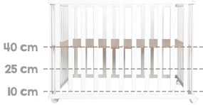 Box bianco 100x100 cm Little stars - Roba