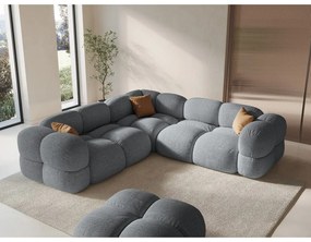 Divano angolare grigio Loretto – Cosmopolitan Design