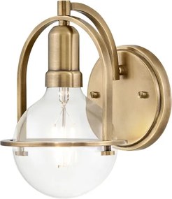 Quintiesse QN-SOMERSET1-C-HB - Lampada da parete SOMERSET 1xE27/60W/230V dorata