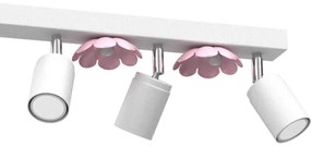 Faretto FLOWER 6xGU10/8W/230V bianco