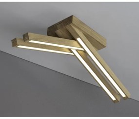 Spot-Light 2246474 - Plafoniera LED LINUS 4xLED/4,5W/230V rovere opaco