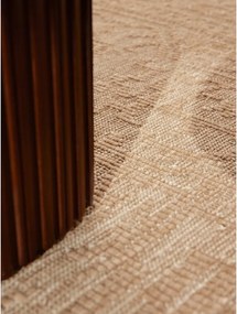 Tappeto da interno/esterno rotondo beige/avorio ø 160 cm Duet Kona – NORTHRUGS