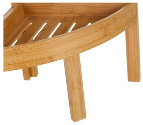 Supporto angolare in bambù a tre livelli - Casa Selección