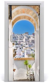 Adesivo per porta interna Andalusia della Spagna 75x205 cm
