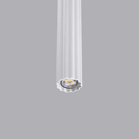 Sollux SL.1337 - Lampadario a sospensione con filo ARCHE 1xG9/8W/230V bianco