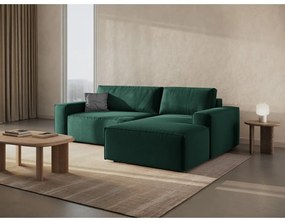 Divano letto verde (angolo destro) Jodie - Micadoni Home