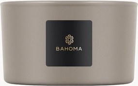 Candela con 3 stoppini in scatola (pesca e fiori di pepe)