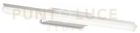 Riflesso applique da specchio ip54 led 3000k 10w 1250 lm bianco 42cm