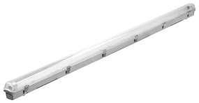 Plafoniera Stagna IP65 per Tubo LED 150cm - Unilaterale Plafoniera  per 1 tubo LED da 150cm