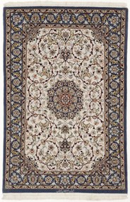Isfahan Tappeto 80x130 (Iran) Annodato A Mano