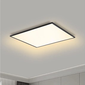 Brilagi - Pannello LED dimmerabile SLIMFRAME LED/36W/230V 45x45 cm nero + telecomando