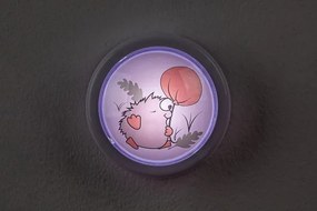 Rabalux 76072 - Lampada notturna LED per bambini HEDGY LED/0,3W/2xAA 6000K