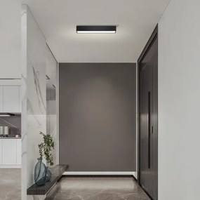 Immax NEO 07254L - Luce LED dimmerabile LUNGO 20W/230V Wi-Fi Tuya nero + +TC