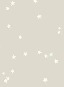 Cole & Son Carta da parati Stars - Grey/ White