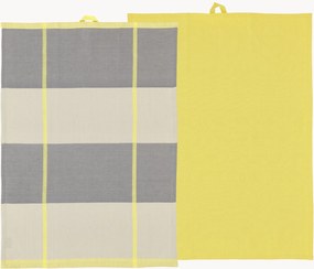 Set di 2 strofinacci Blocks
