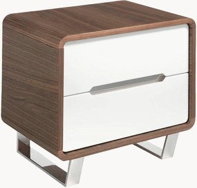 Comodino in legno con cassetti Ronaldo