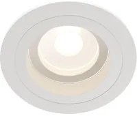 Faretto da incasso Downlight in Alluminio Atom Bianco