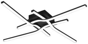 Brilagi - Plafoniera LED STRIPES LED/38W/230V nera