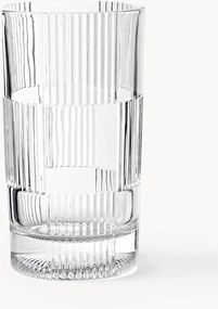 Set di 4 bicchieri highball con motivo in rilievo Bicchi