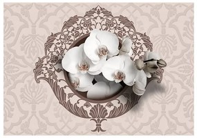 Fotomurale  Royal orchids  Colore Beige, Dimensioni e Misure 350x245