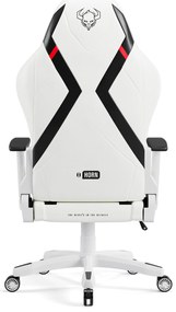 Sedia da gaming Diablo X-Horn 2.0 King Size: bianco-nero
