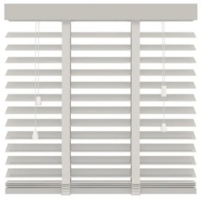 Veneziana Stoccolma in legno, bianco 60 x 220 cm, Larghezza lamelle: 50 mm