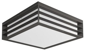 Philips 17350/93/PN - Plafoniera da esterno MYGARDEN MOONSHINE 2xE27/14W