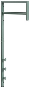 Attaccapanni da parete color menta in metallo 3 cm Trento – House Nordic
