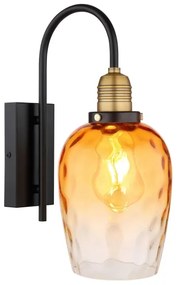 Globo 15786W - Applique SALVY 1xE27/60W/230V arancione