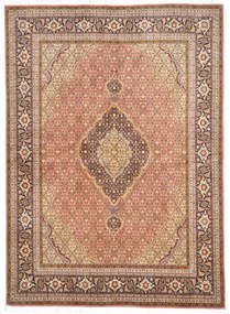 Tabriz Tappeto 150x210 Rosso (Iran) Annodato A Mano