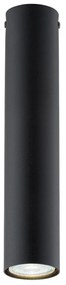 Plafoniera TECNO 1M da soffitto base GU10 Nera