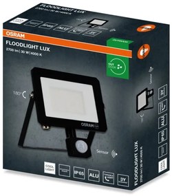 Osram - Faro LED con sensore FLOODLIGHT 30W/230V 4000K IP65