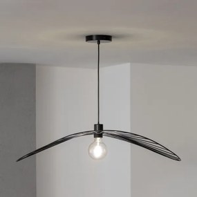 Brilagi - Lampadario LED sospeso su cavo CERIA WIRE 1xE27/40W/230V 60x80 cm nero